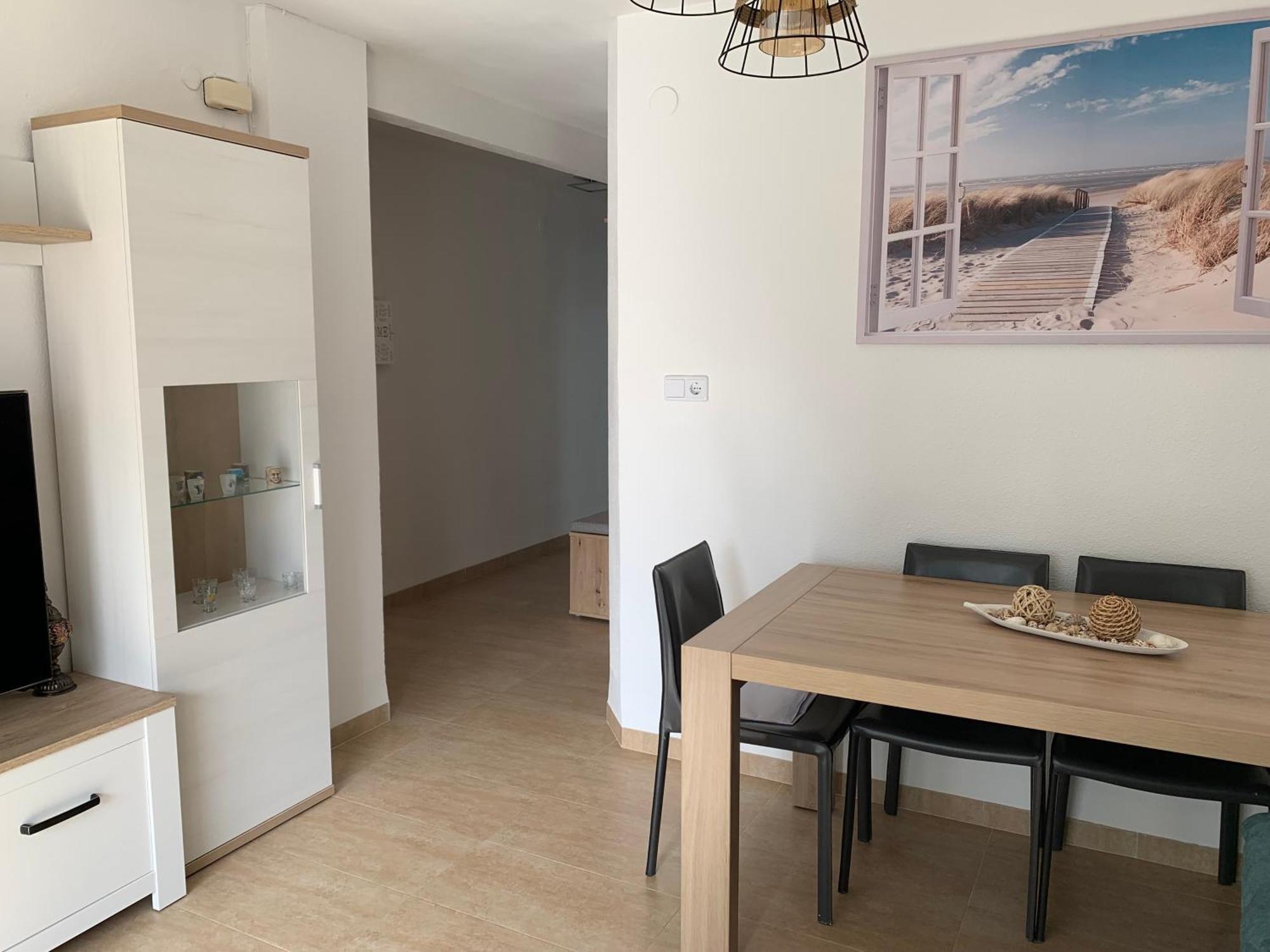 Bonito Y Coqueto Apartamento A 150Metros De La Playa 2 Linea Playa de Gandia Ngoại thất bức ảnh